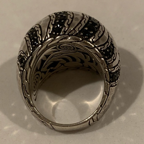 John Hardy Palu Macan silver black sapphire SET - Picture 6 of 8